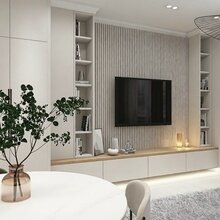 Фото из портфолио Современная студия в скандинавском стиле с зонированием / 26 м² – фотографии дизайна интерьеров на INMYROOM