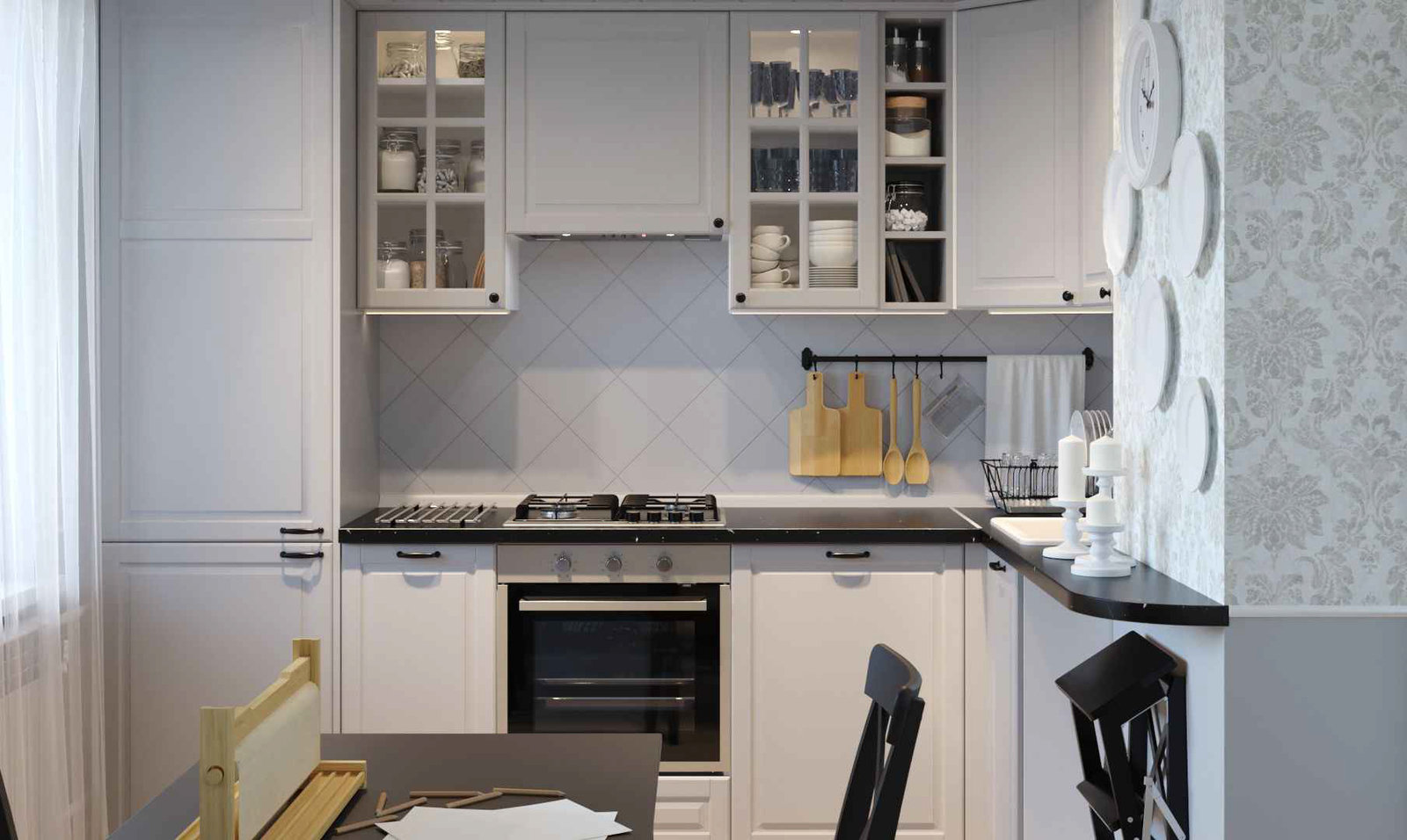 Фотография: Кухня и столовая в стиле Скандинавский, Советы, КОПЭ, Мила Колпакова, ИКЕА, КОПЭ-85 – фото на INMYROOM Фотография: Кухня и столовая в стиле Скандинавский, Советы, КОПЭ, Мила Колпакова, ИКЕА, КОПЭ-85 – фото на INMYROOM