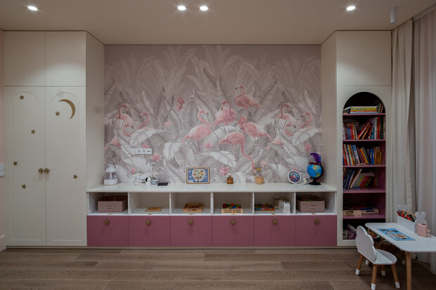 Фотография: Детская в стиле Современный, Дом, Проект дня, Дом и дача, Московская область, 4 и больше, Более 90 метров, Барвиха, современный с элементами классики и роскоши – фото на INMYROOM