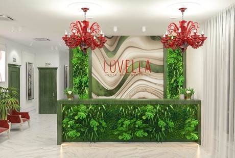Интерьеры центра косметологии LOVELLA