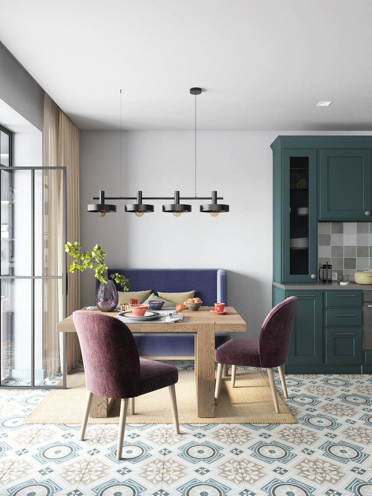 Фотография: Кухня и столовая в стиле Современный, Эклектика, Проект недели, Москва, 2 комнаты, 60-90 метров, Манана Хучуа – фото на INMYROOM