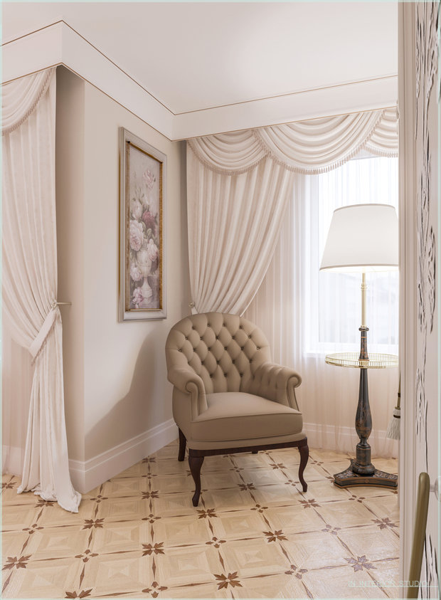 Фото из портфолио Русская Классика – фотографии дизайна интерьеров на INMYROOM