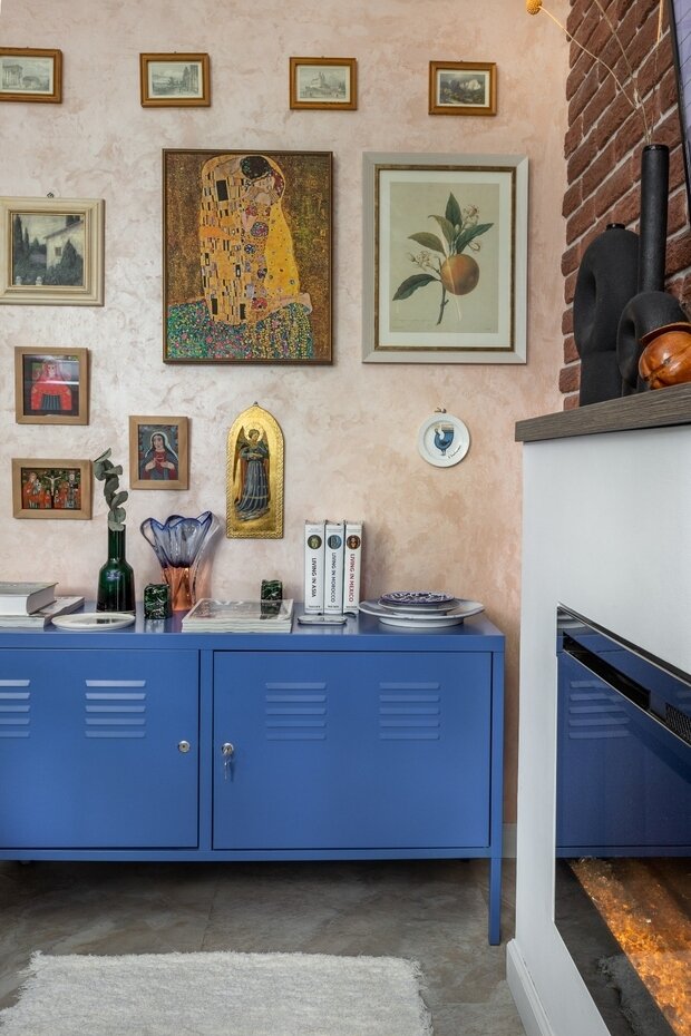 Фотография: Гостиная в стиле Лофт, Современный, Эклектика, Малогабаритная квартира, Квартира, Проект недели, Минск, 2 комнаты, 40-60 метров, Бохо, Галина Бардашевич – фото на INMYROOM