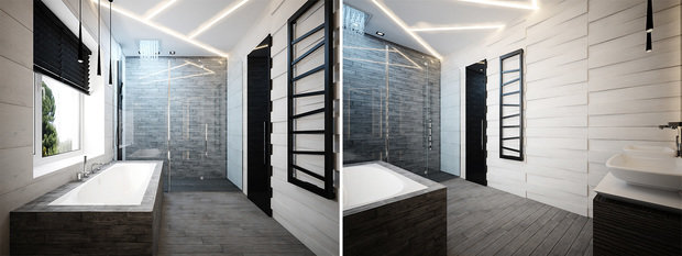 Фото из портфолио Ванная комната – фотографии дизайна интерьеров на INMYROOM