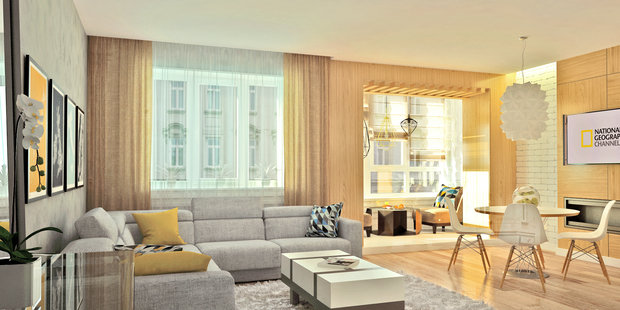 Фотография: Гостиная в стиле Лофт – фото на INMYROOM