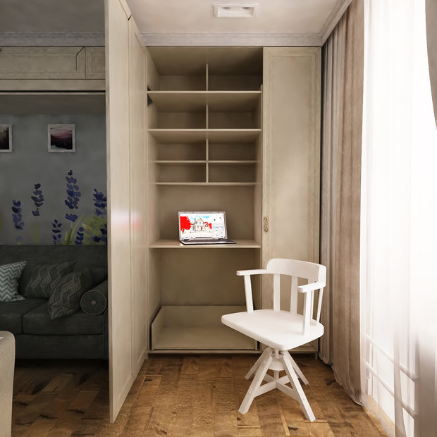 Фото из портфолио Квартира на Ленинском – фотографии дизайна интерьеров на INMYROOM