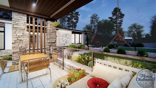 Фото из портфолио Загородный дом в современном стиле – фотографии дизайна интерьеров на INMYROOM