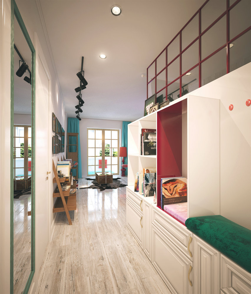 Фото из портфолио Эклектичный интерьер не большой квартиры для девушки. Город Пенза. – фотографии дизайна интерьеров на INMYROOM Фото из портфолио Эклектичный интерьер не большой квартиры для девушки. Город Пенза. – фотографии дизайна интерьеров на INMYROOM