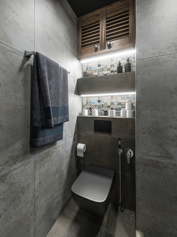 Фото из портфолио Квартира лофт 2 – фотографии дизайна интерьеров на INMYROOM