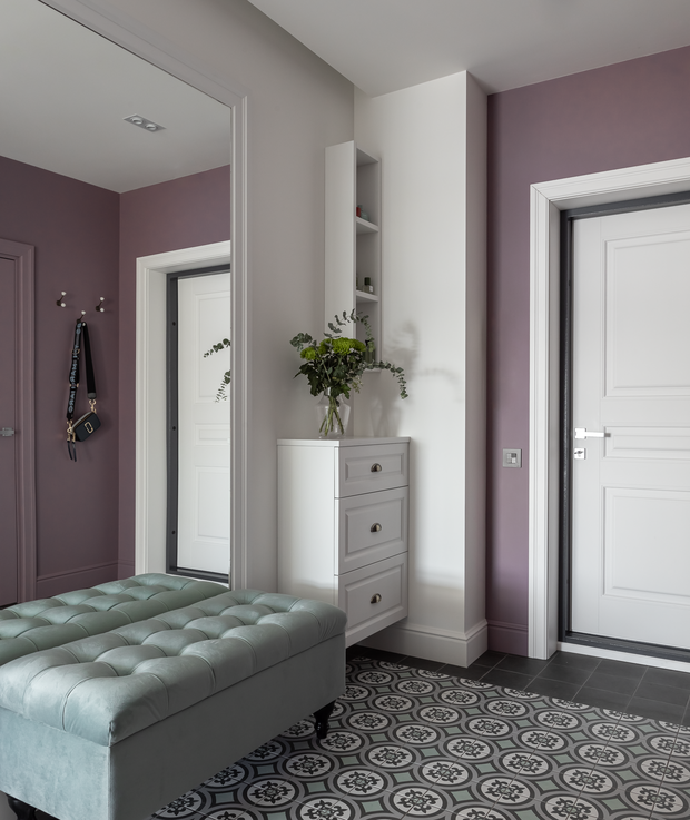 Фотография: Прихожая в стиле Прованс и Кантри, Квартира, Проект недели, Челябинск, 3 комнаты, Более 90 метров, Яна Петрова – фото на INMYROOM