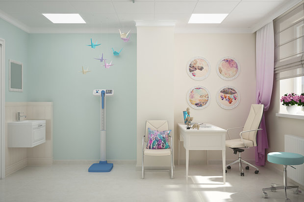 Фото из портфолио Кабинет педиатра  – фотографии дизайна интерьеров на INMYROOM
