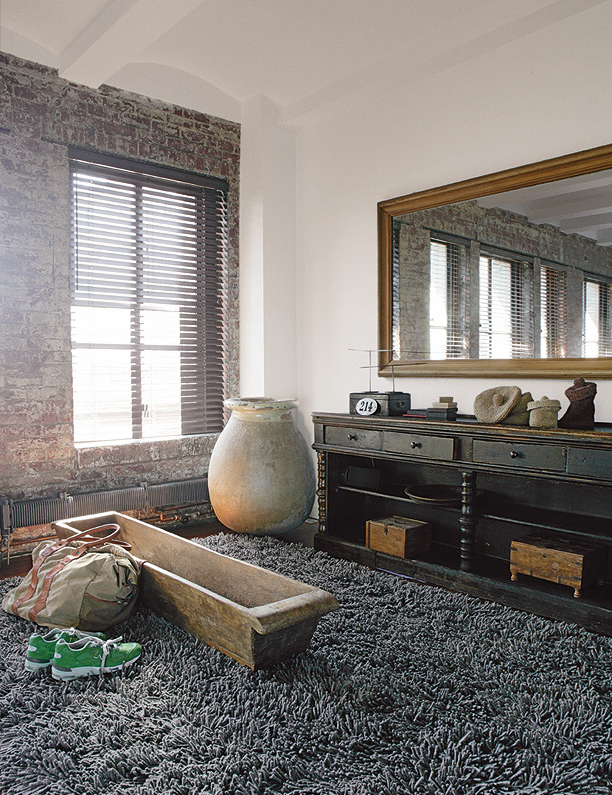 Фото из портфолио Квартира в три этажа с видом на Нью-Йорк!!! – фотографии дизайна интерьеров на INMYROOM