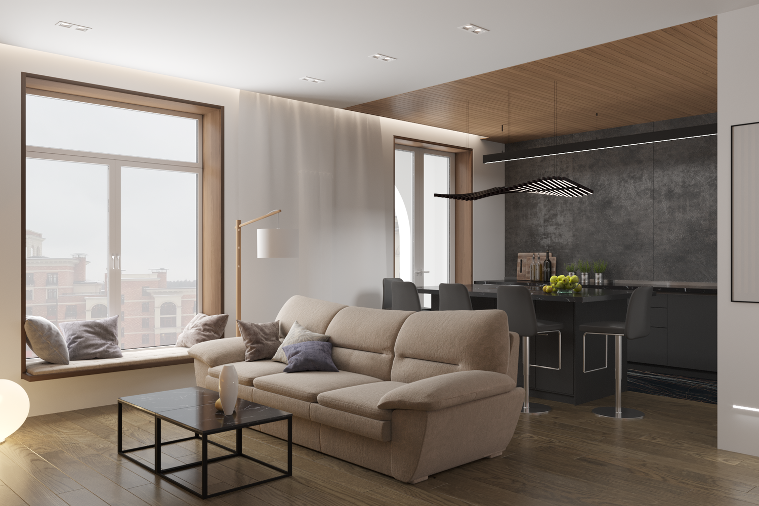 Фотография: Кухня и столовая в стиле Современный, Квартира, Проект дня, Красногорск, Виктория Золина, Zi-Design Interiors, 4 и больше, Более 90 метров, Катерина Старикова – фото на INMYROOM Фотография: Кухня и столовая в стиле Современный, Квартира, Проект дня, Красногорск, Виктория Золина, Zi-Design Interiors, 4 и больше, Более 90 метров, Катерина Старикова – фото на INMYROOM