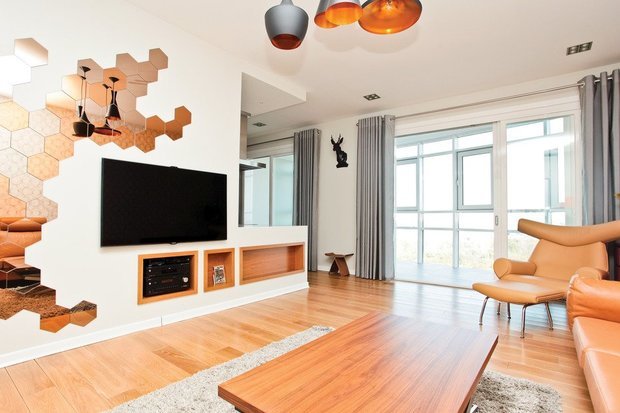 Фотография: Гостиная в стиле Современный, Скандинавский, Квартира, Дома и квартиры, Проект недели – фото на INMYROOM