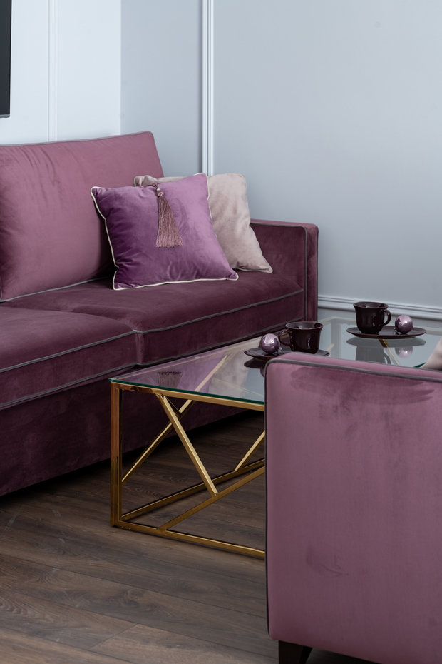 Фотография: Гостиная в стиле Современный, Дом, Проект недели, Дом и дача, Кирпичный дом, 4 и больше, Более 90 метров, Серпухов, Оксана Савчук, Ирина Бакланова – фото на INMYROOM