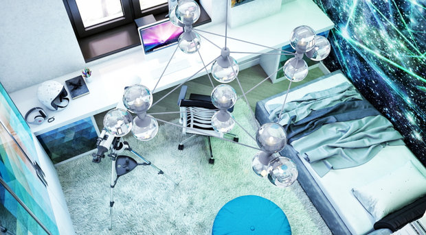 Фото из портфолио Квартира на ул.Новослободская – фотографии дизайна интерьеров на INMYROOM