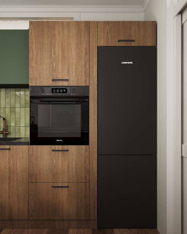 Фотография: Кухня и столовая в стиле Современный, Малогабаритная квартира, Квартира, Проект дня, Московская область, Кирпичный дом, 1 комната, до 40 метров, Анастасия Струве, современный с элементами классики и винтажа – фото на INMYROOM