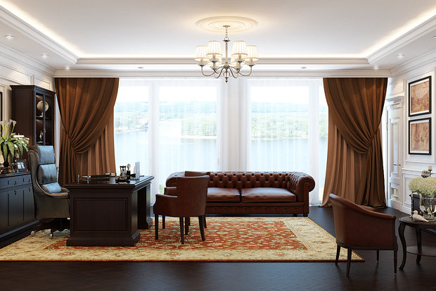 Фото из портфолио Светлая классика – фотографии дизайна интерьеров на INMYROOM