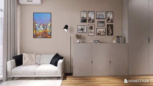 Фото из портфолио Современный стиль 30 кв.м. – фотографии дизайна интерьеров на INMYROOM