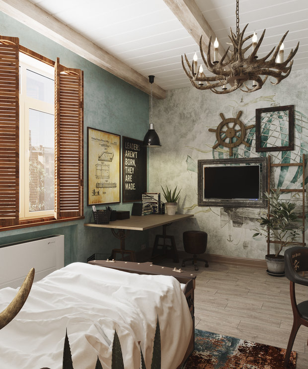 Фото из портфолио 110 м² Волгоградский проспект  – фотографии дизайна интерьеров на INMYROOM