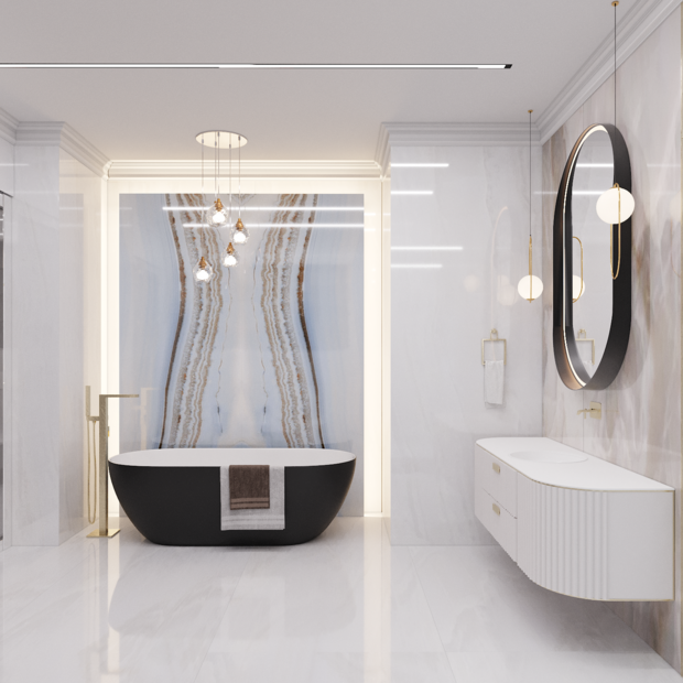 Фото из портфолио ЖК Петровский квартал на воде - 345 кв.метров – фотографии дизайна интерьеров на INMYROOM