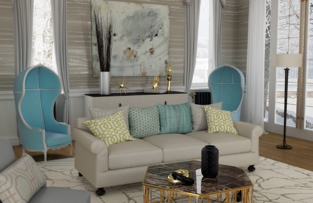 Фото из портфолио Голливуд – фотографии дизайна интерьеров на INMYROOM