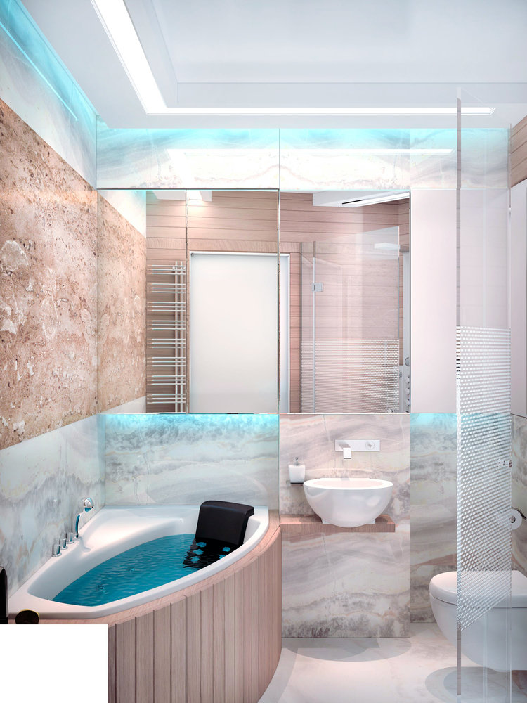 Фотография: Ванная в стиле Современный, Декор интерьера, Квартира, Дома и квартиры, Проект недели, SLV – фото на INMYROOM Фотография: Ванная в стиле Современный, Декор интерьера, Квартира, Дома и квартиры, Проект недели, SLV – фото на INMYROOM