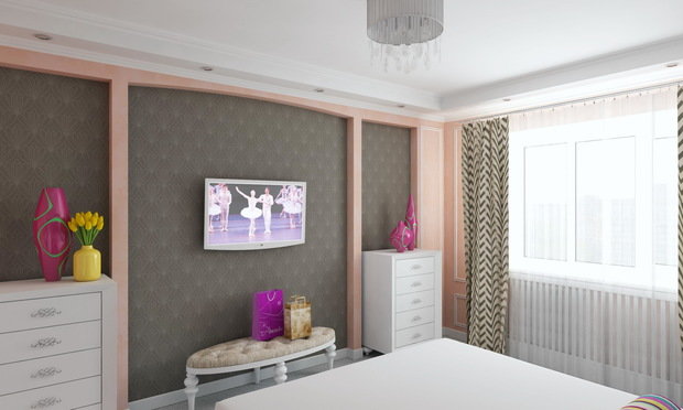 Фото из портфолио  Современная спальня с оттенком ар-деко – фотографии дизайна интерьеров на INMYROOM