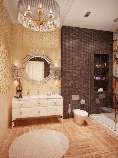 Фото из портфолио Интерьер коттеджа в стиле Ар-деко д.Патрушева Тюменская область – фотографии дизайна интерьеров на INMYROOM