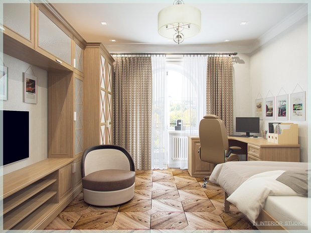 Фото из портфолио Неоклассика с харизмой – фотографии дизайна интерьеров на INMYROOM