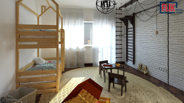 Фото из портфолио Лофт от FLIK – фотографии дизайна интерьеров на INMYROOM