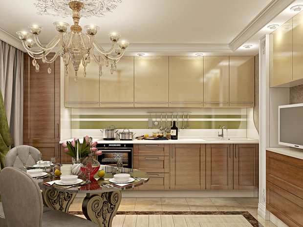 Фотография: Кухня и столовая в стиле Классический – фото на InMyRoom.ru