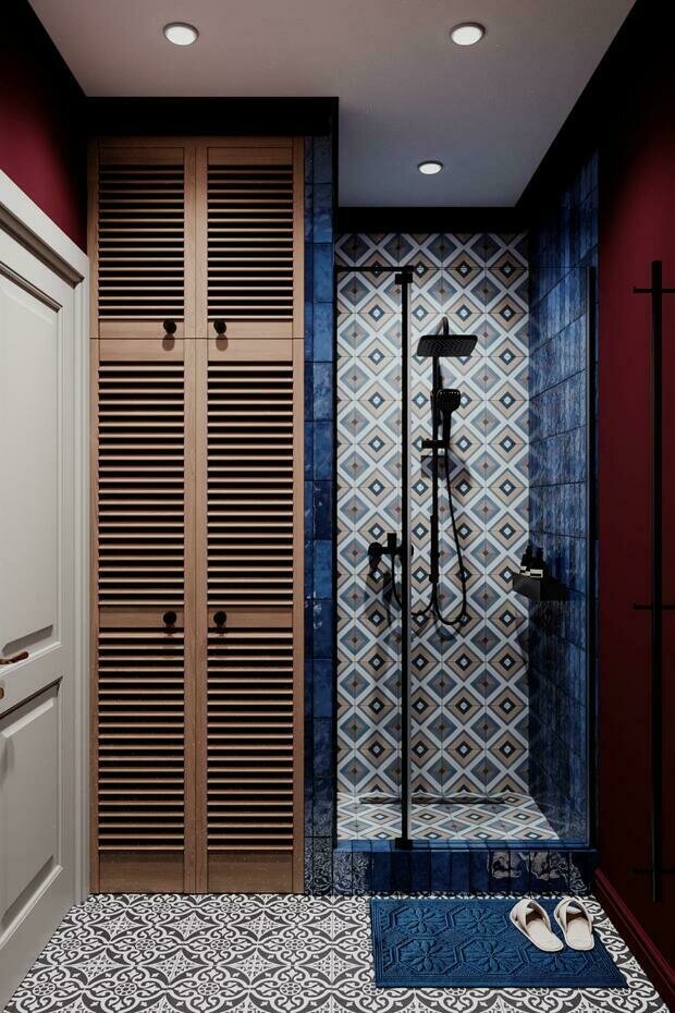 Фотография: Ванная в стиле Современный, Эклектика, Квартира, Проект недели, Санкт-Петербург, Монолитный дом, 3 комнаты, 60-90 метров, VizDiz, Илона Ореховская – фото на INMYROOM