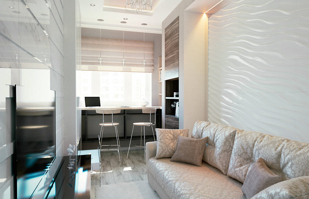 Фото из портфолио Квартира в ЖК Путилково – фотографии дизайна интерьеров на INMYROOM