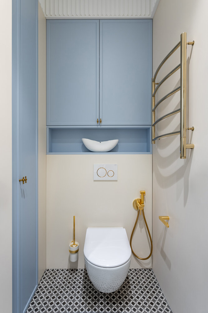 Фотография: Ванная в стиле Современный, Квартира, Проект дня, Москва, 4 и больше, Более 90 метров, Виктория Колесникова – фото на INMYROOM Фотография: Ванная в стиле Современный, Квартира, Проект дня, Москва, 4 и больше, Более 90 метров, Виктория Колесникова – фото на INMYROOM