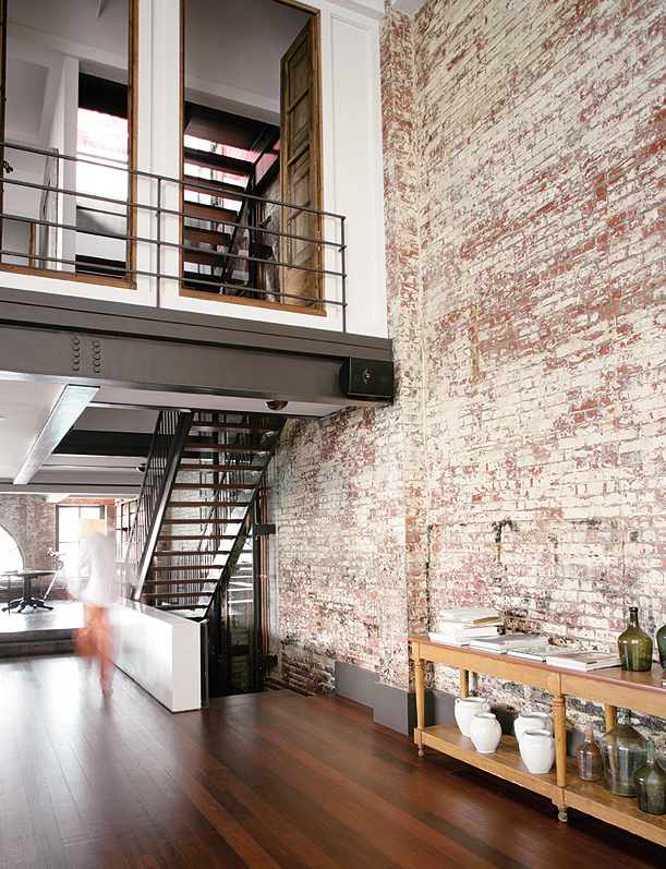 Фото из портфолио Квартира в три этажа с видом на Нью-Йорк!!! – фотографии дизайна интерьеров на INMYROOM