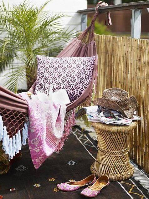 Фотография: Балкон в стиле Восточный, Декор интерьера, Квартира, Декор, Советы, как обустроить балкон, балкон в типовой квартире, идеи оформления балкона – фото на INMYROOM