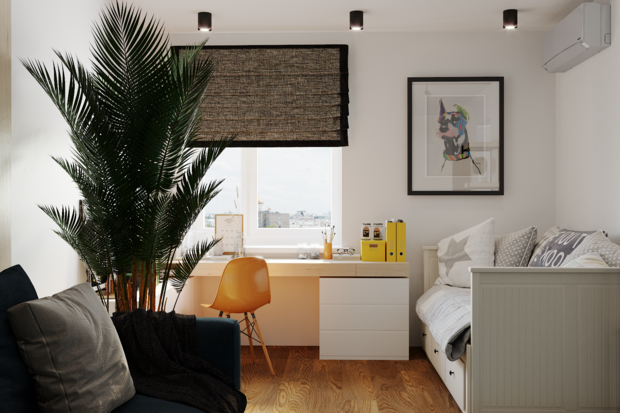 Фото из портфолио Квартира для молодой семьи в современном стиле – фотографии дизайна интерьеров на INMYROOM