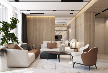 Дизайн интерьера в ЖК "Central Park"