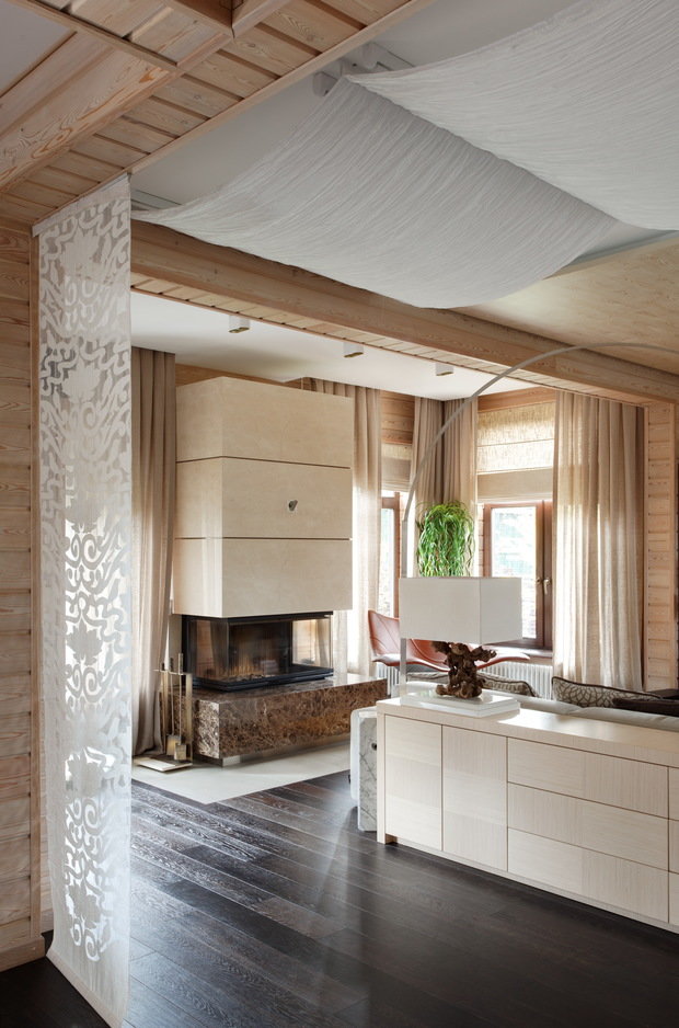 Фотография: Кухня и столовая в стиле Эко, Современный, Дом, Планировки, Artemide, Flos, Galassia, Harlequin, Kravet, Декор, Мебель и свет, Белый, Проект недели, Зеленый, Бежевый, Серый, Оранжевый, Коричневый, Подмосковье, Дом и дача, STUDIO ITALIA DESIGN, Hansgrohe, Духанино, Duralee, Galotty&radice, Cattelan Italia, Miniforms, Kolo, Desiree, Pierantoniobonacina, Leicht, Buschfeld, Fine Art Lamps, Beacon Hill, Таисия Капридова, Дмитрий Марьясов, АБ «Сретенка», современная отделка в типовом доме из бруса, dom-iz-brusa – фото на INMYROOM