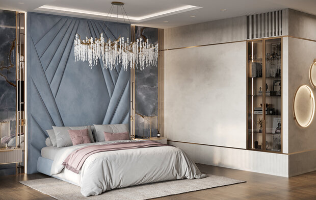 Фото из портфолио Дизайн интерьера квартиры в ЖК «Champine (Шампайн)» в стиле современная классика – фотографии дизайна интерьеров на INMYROOM