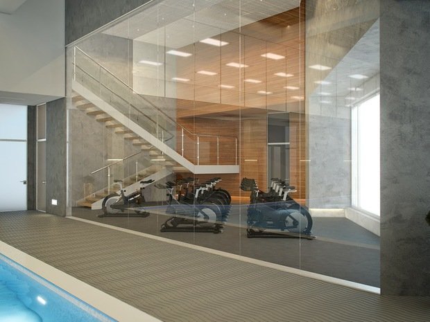 Фото из портфолио business&fitness – фотографии дизайна интерьеров на INMYROOM