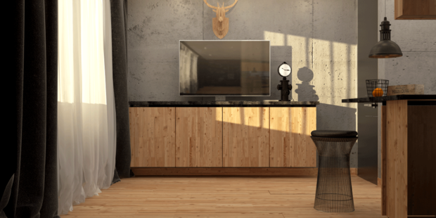 Фото из портфолио Идея для кухни – фотографии дизайна интерьеров на INMYROOM