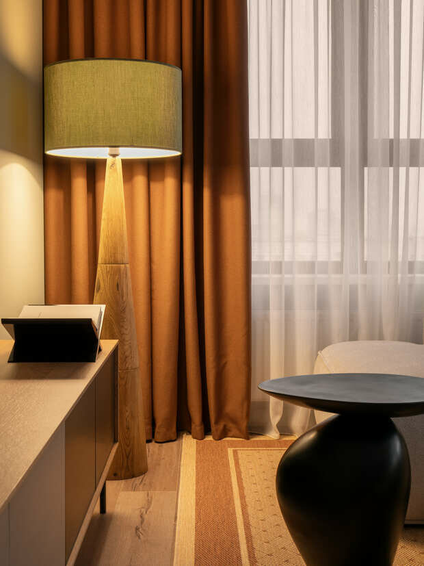 Фотография: Гостиная в стиле Современный, Квартира, Проект дня, Екатеринбург, 2 комнаты, 40-60 метров, Валентина Ивлева – фото на INMYROOM