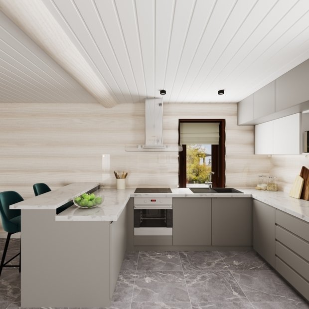 Фото из портфолио Бревенчатый дом – фотографии дизайна интерьеров на INMYROOM