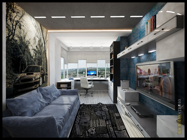 Фото из портфолио Интерьеры RichmanStudio – фотографии дизайна интерьеров на INMYROOM