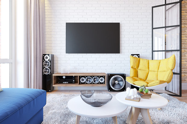 Фото из портфолио Воздушный контраст – фотографии дизайна интерьеров на INMYROOM