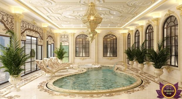 Фото из портфолио Luxurious pool design from Katrina Antonovich – фотографии дизайна интерьеров на INMYROOM