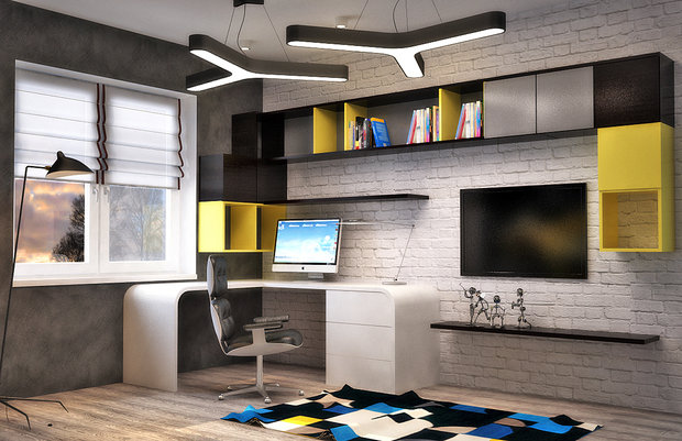 Фото из портфолио Детская для мальчика, г.Брянск – фотографии дизайна интерьеров на INMYROOM