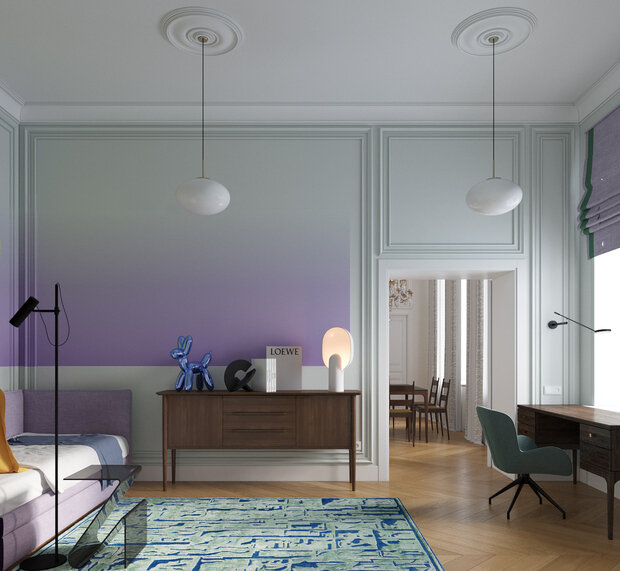 Фотография: Детская в стиле Классический, Современный, Эклектика, Квартира, Проект недели, Санкт-Петербург, Кирпичный дом, 4 и больше, Более 90 метров, Osterman Interiors, Маргарита Остерман – фото на INMYROOM